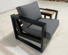 Modern Muskoka Slim Chair With End Table - 1219-114