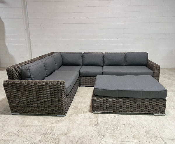 Turo Full Round Tall Sectional Set - 0115-133