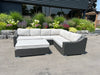 Tuscan Half Round Sectional Set - 0723-10