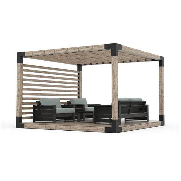 Single Deck with FYRST Sofa Set, Toja Grid x Toja Patio
