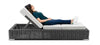 Single Lounger with adjustment